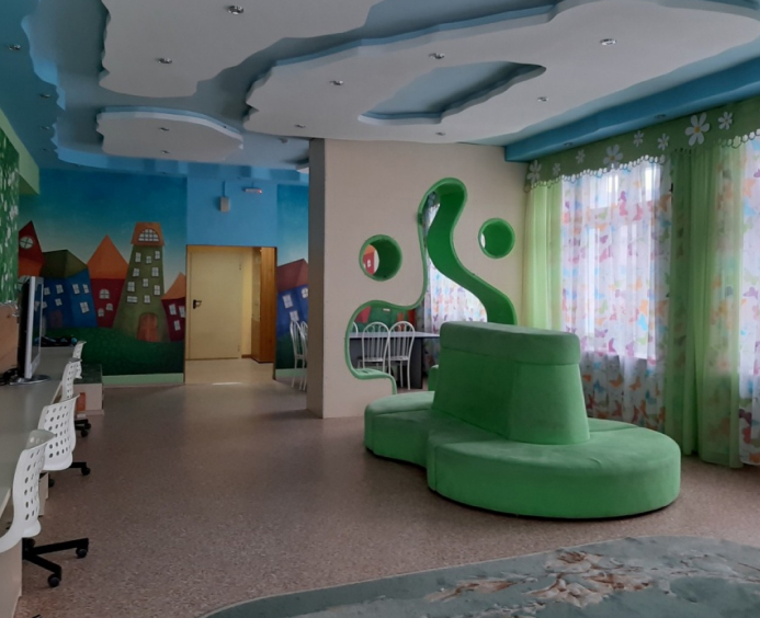 «Манжерок-детям»: новая игровая комната в школе-интернате им. Г.К. Жукова