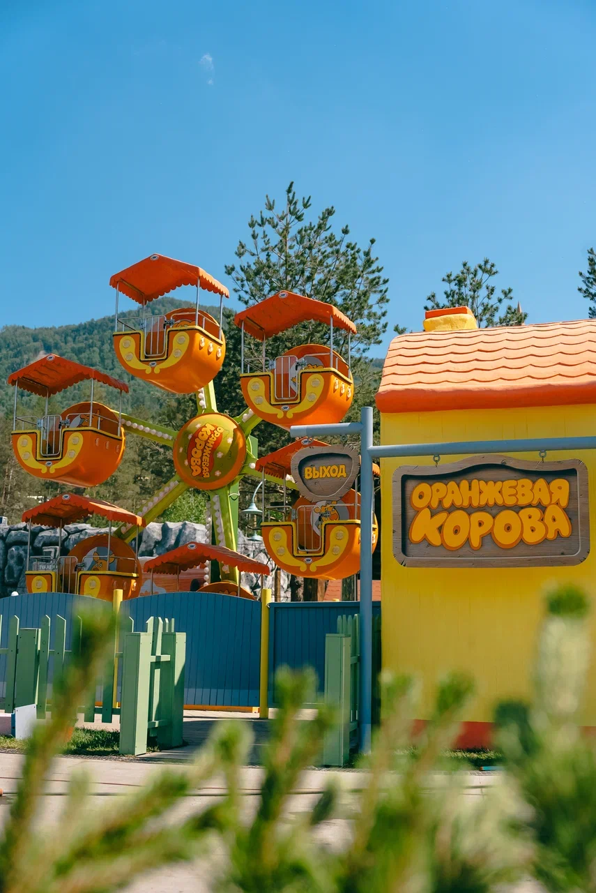 Оранжевая корова