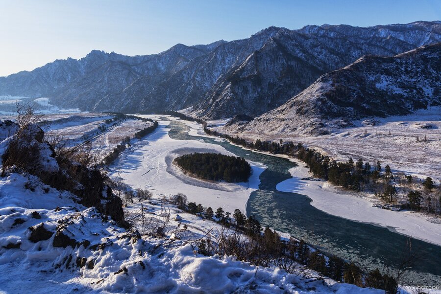 Долина реки Катунь