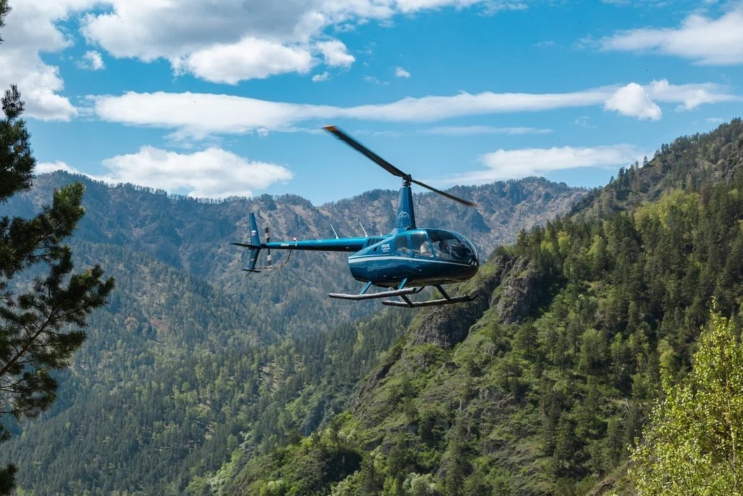 Полет над Алтаем