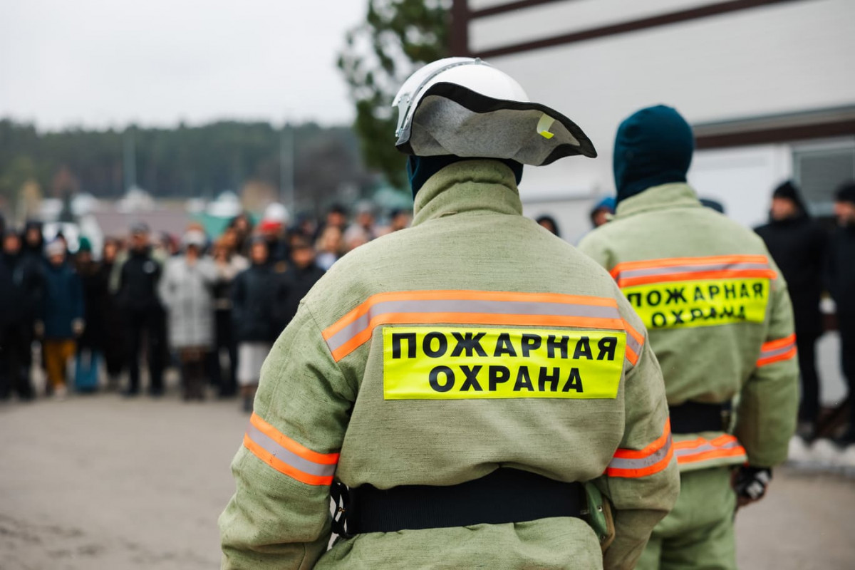 Добровольная пожарная команда курорта «Манжерок» провела учения с полной эвакуацией сотрудников